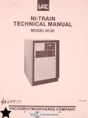 VAC Vacuum Atmospheres NI-20, NI-Train Technical Manual 1879