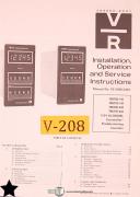  Veeder Root Series 7907 Controller Counter, Operations and service Manual 1985