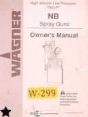 Wagner-Wagner HB HVLP, Spray Guns, Owner\'s Manual 1993-HVLP-NB-01